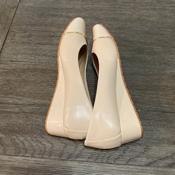 AK Anne Klein Flex Soft Pink Square Toe wedge Loafer | Size 9 - Picture 4 of 10